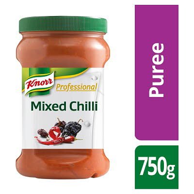 Knorr Professional Mixed Chilli Puree 750g -