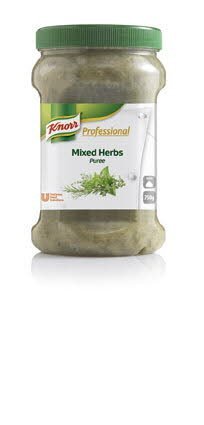 Knorr Professional Mixed Herbs Puree 750g - Knorr Professional Mixed Herbs Puree 750g -