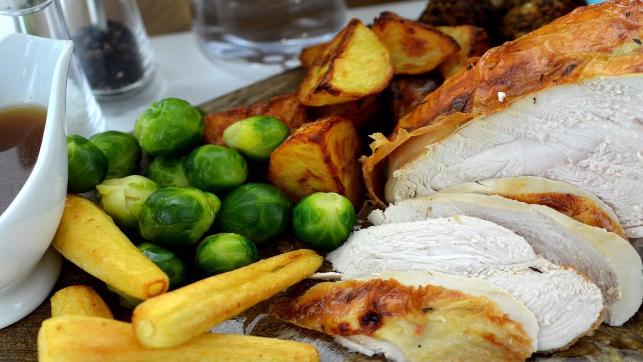 Christmas brined turkey crown Christmas brined turkey crown