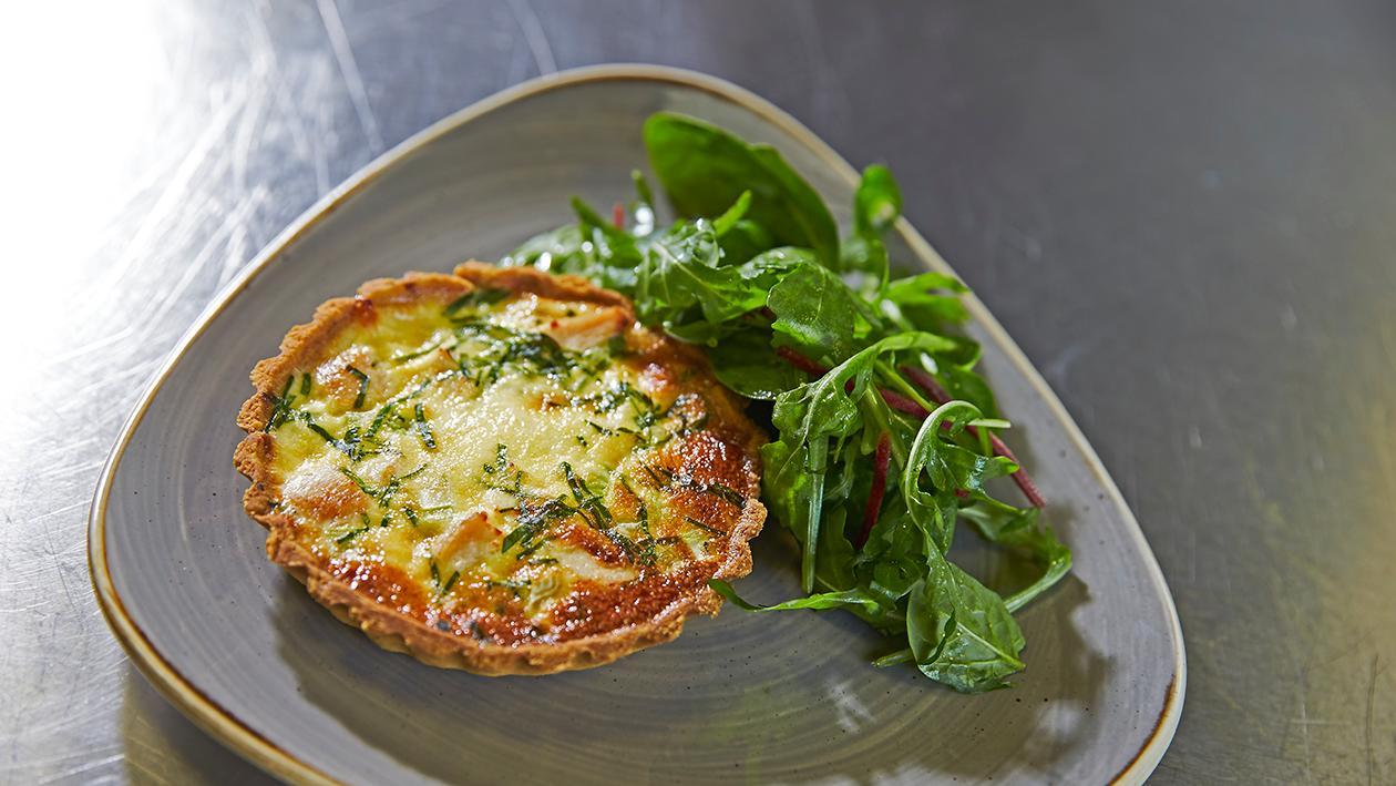 Coronation Chicken Quiche Coronation Chicken Quiche