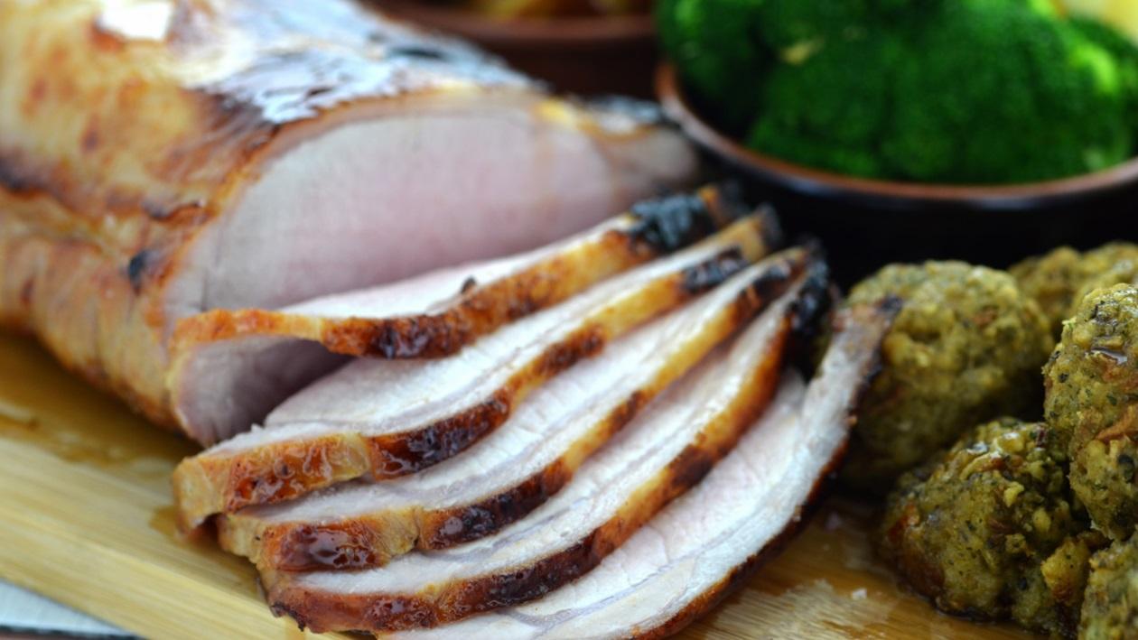 Ginger ale brined roast pork loin Ginger ale brined roast pork loin