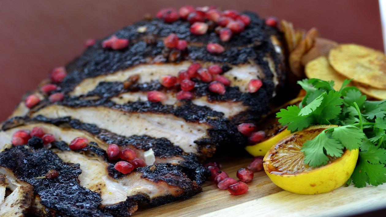 Persian turkey with pomegranate Persian turkey with pomegranate