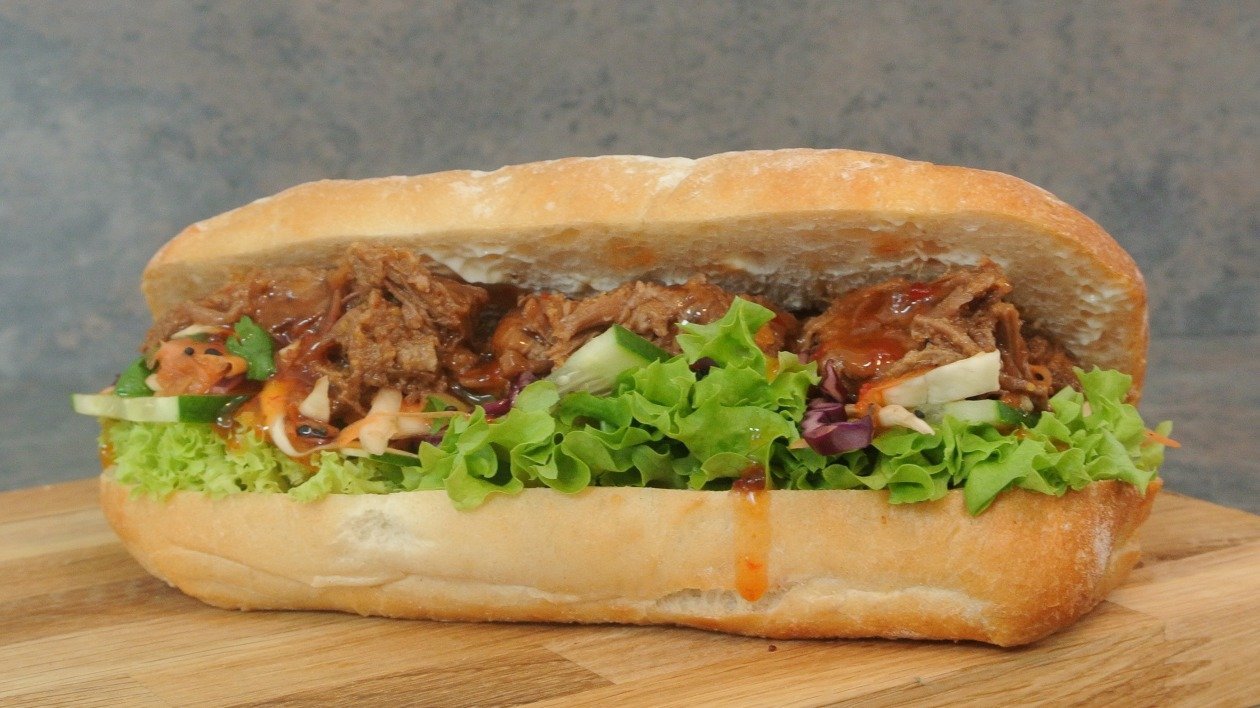 Thai style Beef Sandwich Thai style Beef Sandwich