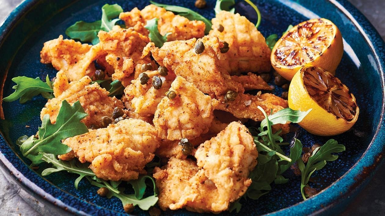 Crispy Squid with Smoked Chilli Aioli Crispy Squid with Smoked Chilli Aioli