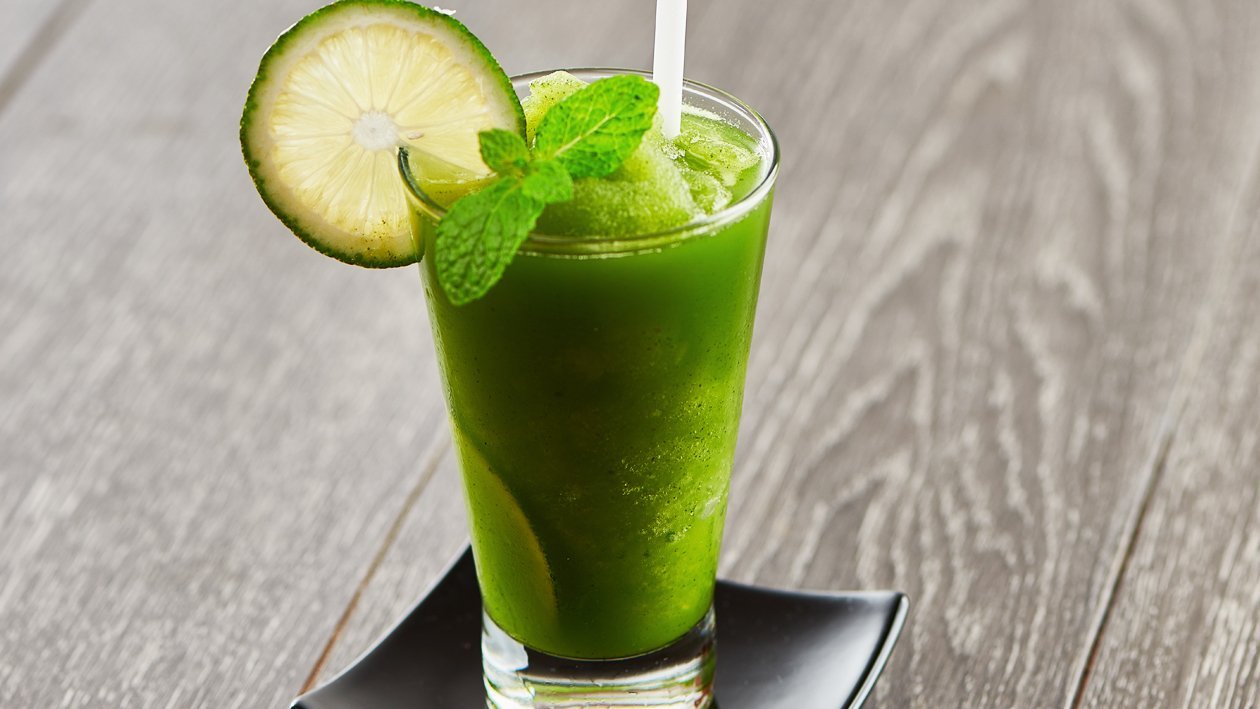 Lime and Mint Slush Lime and Mint Slush