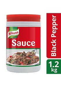Knorr Black Pepper Sauce 1.2kg - Knorr Black Pepper Sauce 1.2kg -