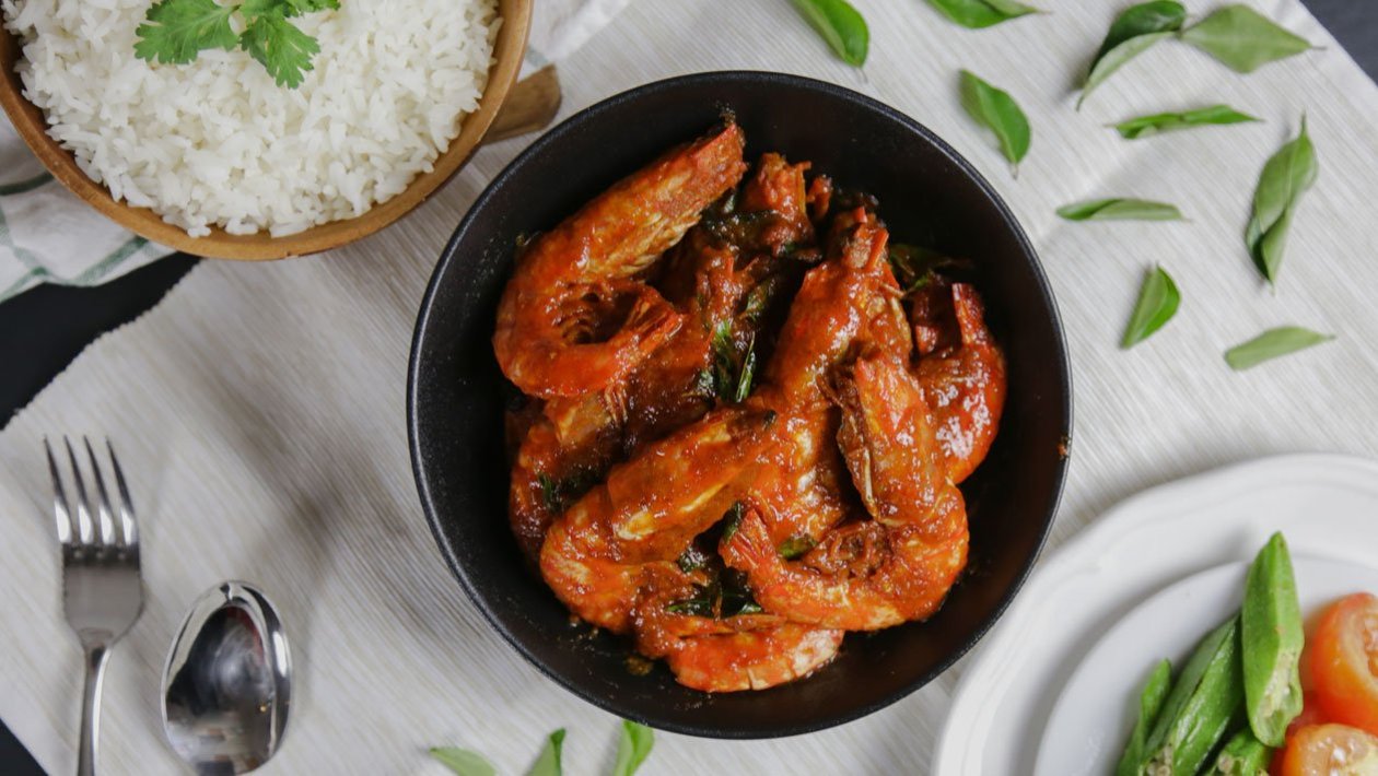 Dry Prawn Curry Dry Prawn Curry