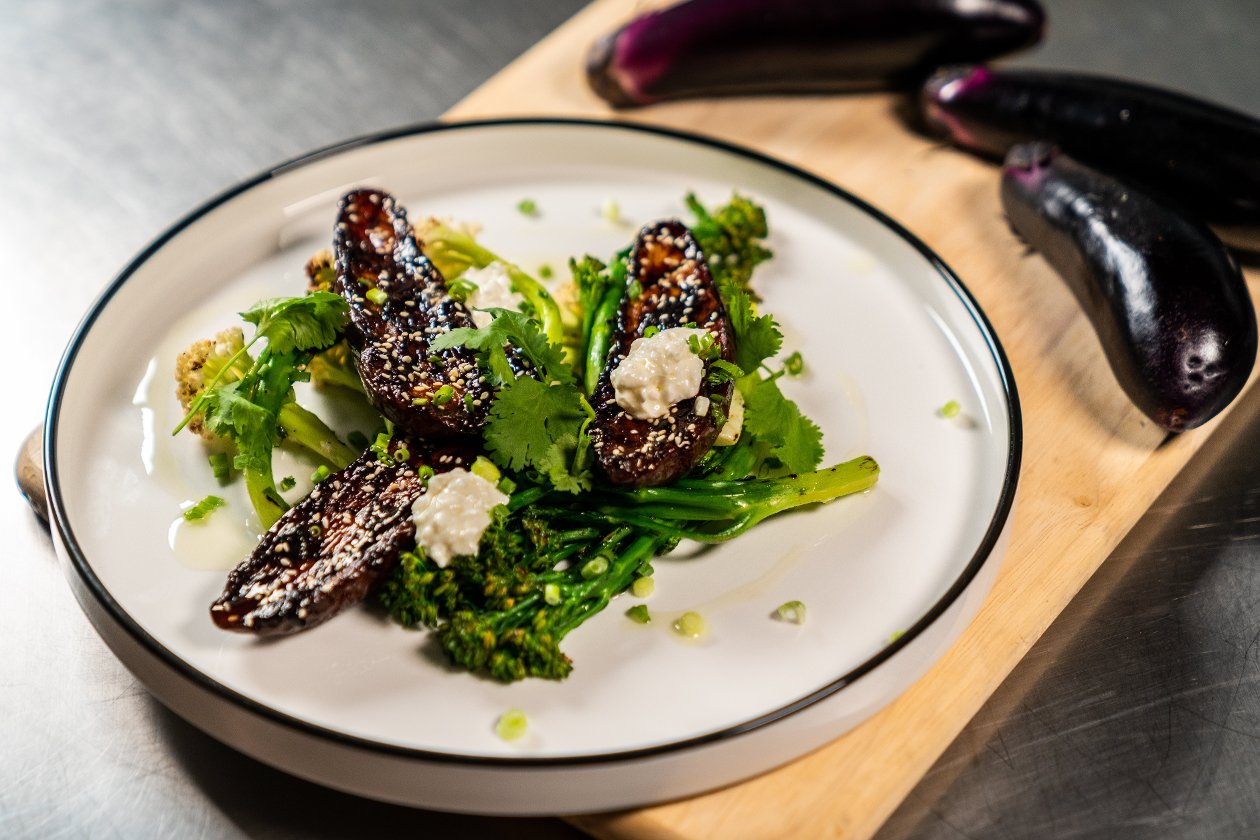 Eggplant Sticky Ribs Eggplant Sticky Ribs