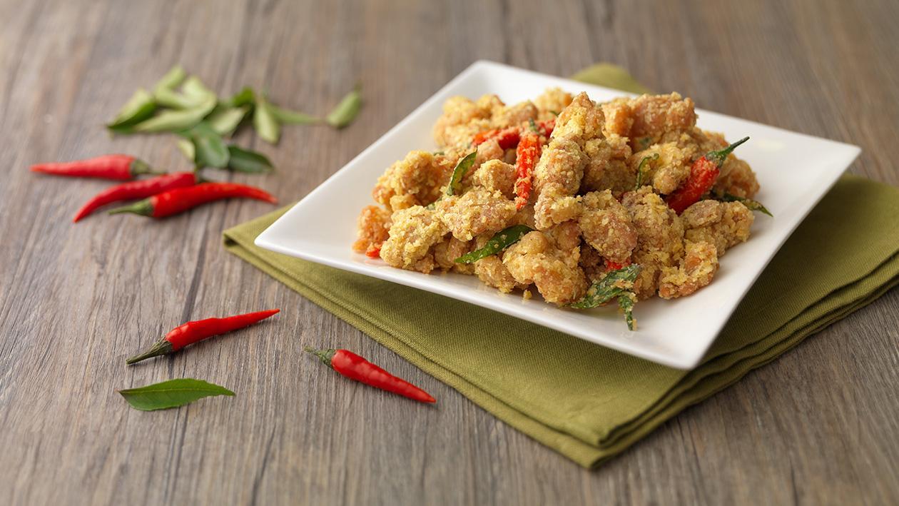Golden Potato Flakes Chicken Golden Potato Flakes Chicken