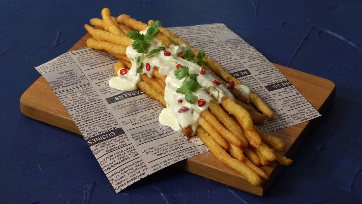 Long Salted Egg Fries Long Salted Egg Fries