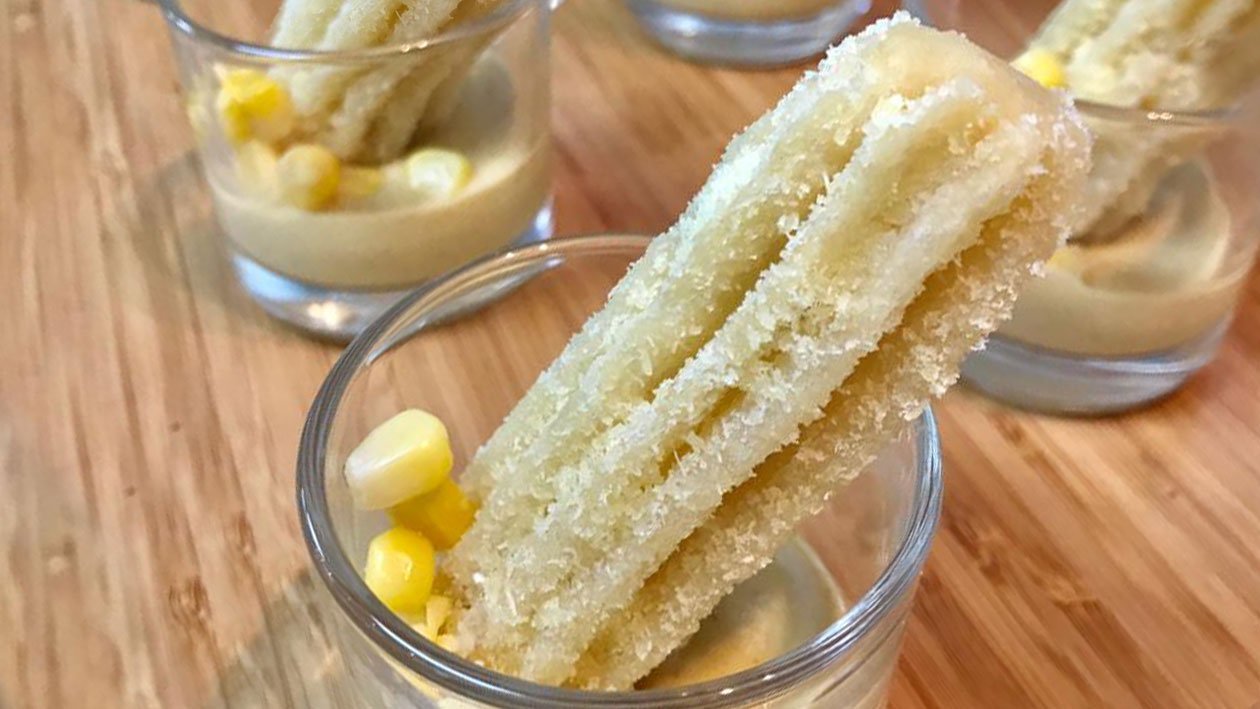 Potato Churros, Dust with Paprika Potato Churros, Dust with Paprika