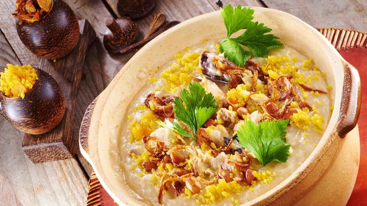 Salted Egg Porridge Salted Egg Porridge