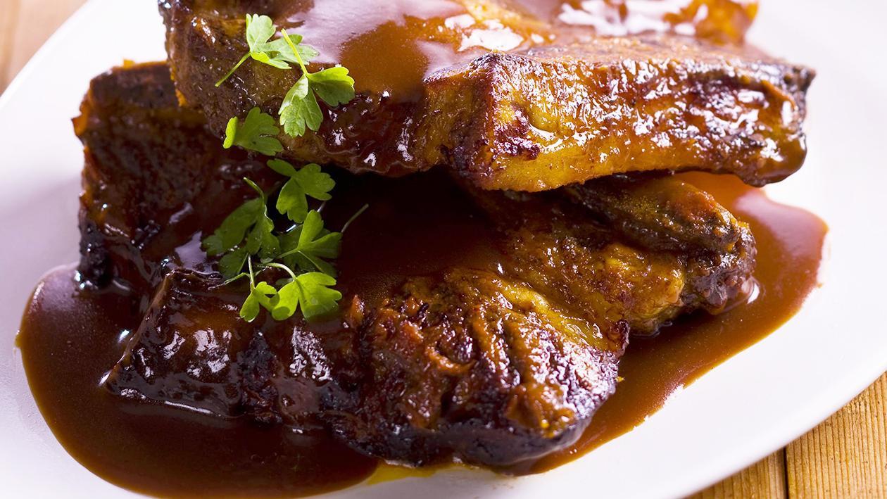 Spiced Beef Ribs With Chipotle sauce Spiced Beef Ribs With Chipotle sauce