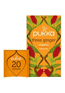 PUKKA Three Ginger Tea 20's -