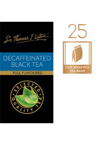 SIR THOMAS LIPTON Decaffeinated 25's -