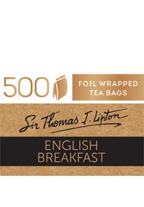 SIR THOMAS LIPTON English Breakfast 500's -