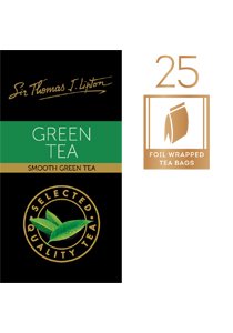 SIR THOMAS LIPTON Green Envelope Tea 25's -