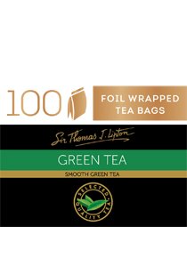 SIR THOMAS LIPTON Green Tea 100's -