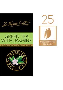 SIR THOMAS LIPTON Jasmine Green Envelope Tea 25's -