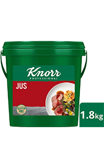 KNORR Jus Gluten Free 1.8kg - Gluten-free with caramelised notes from quality Australian beef, Knorr Jus is the perfect companion for your premium dishes.