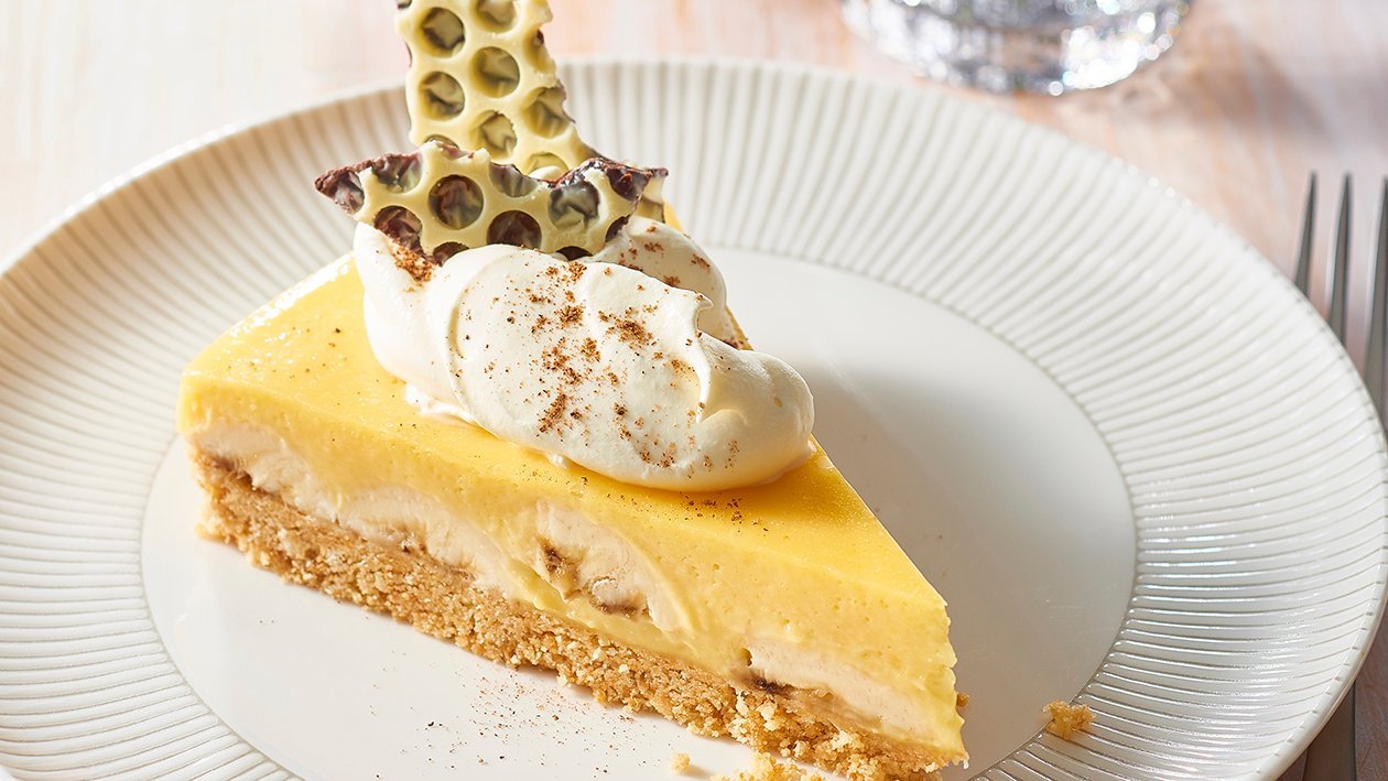 Banana Egg Nog Cream Pie – Recipe Banana Egg Nog Cream Pie – Recipe