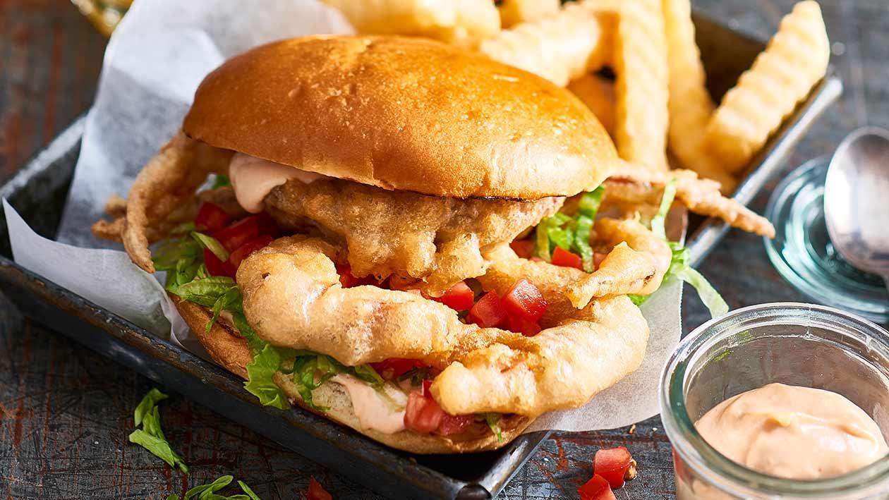 Beer Battered Soft Shell Crab Sandwich – Recipe Beer Battered Soft Shell Crab Sandwich – Recipe