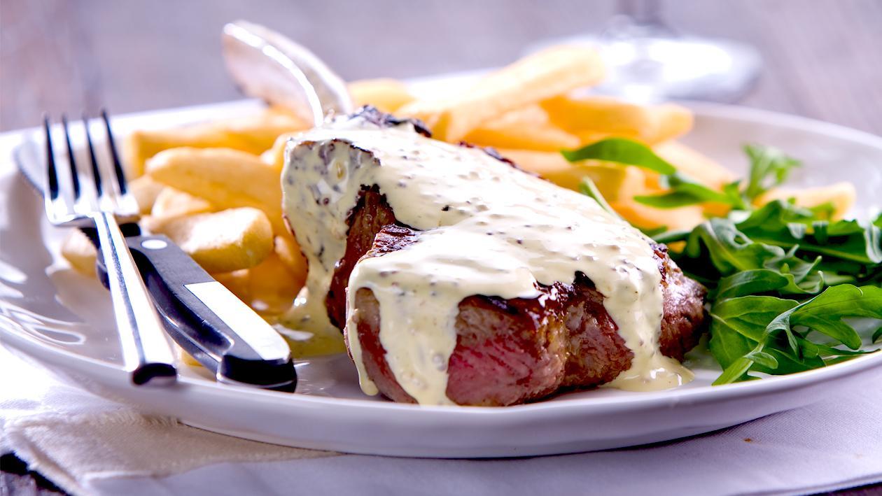 Char Grilled Angus Rib Eye with Bistro Chips and Bearnaise – Recipe Char Grilled Angus Rib Eye with Bistro Chips and Bearnaise – Recipe