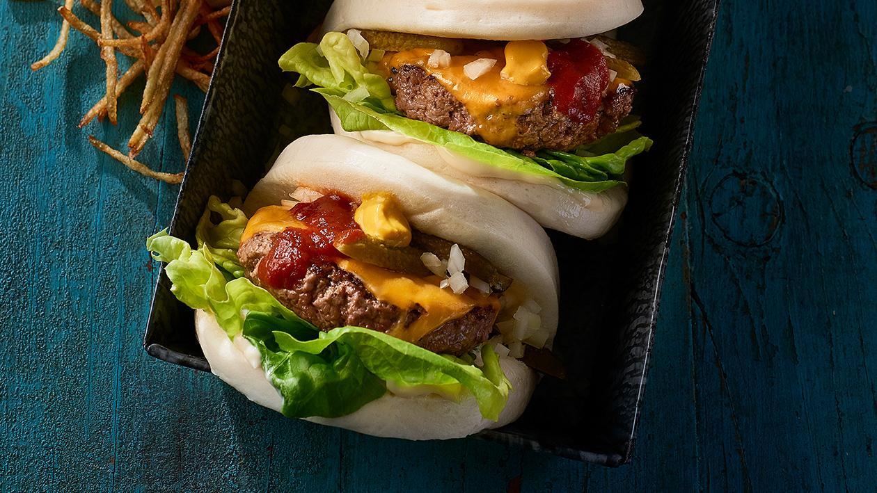 Cheese Burger Bao – Recipe Cheese Burger Bao – Recipe