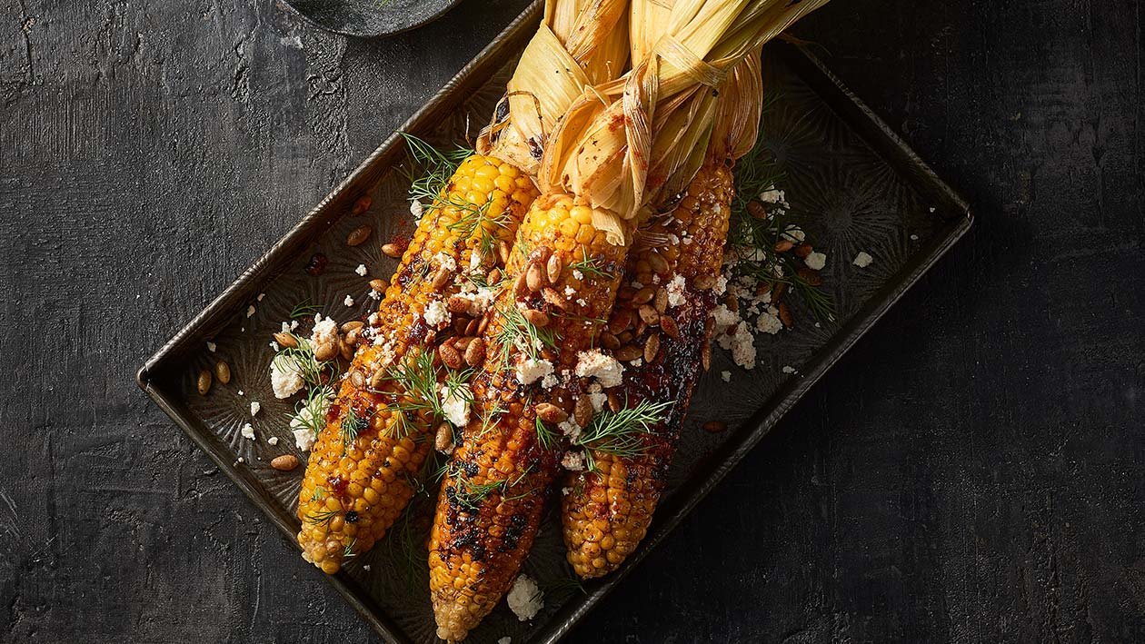 Crunchy Pepitas Elote – Recipe Crunchy Pepitas Elote – Recipe