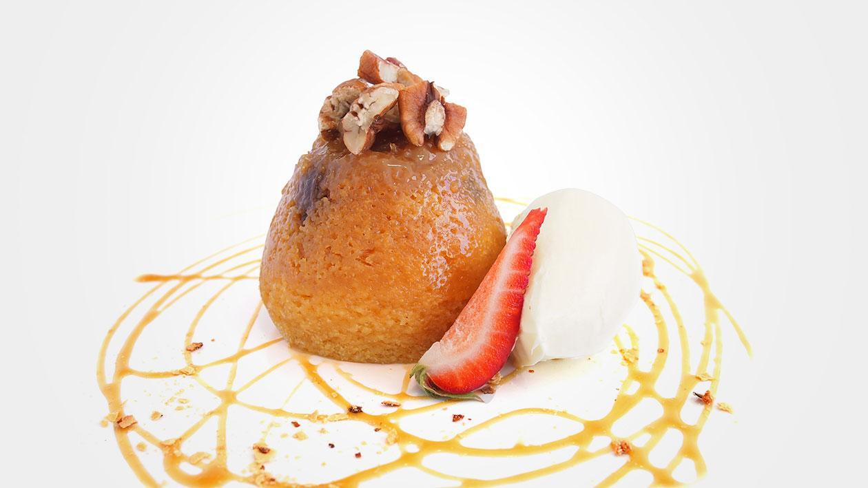 Fig and Pecan Pudding with Butterscotch Sauce – Recipe Fig and Pecan Pudding with Butterscotch Sauce – Recipe