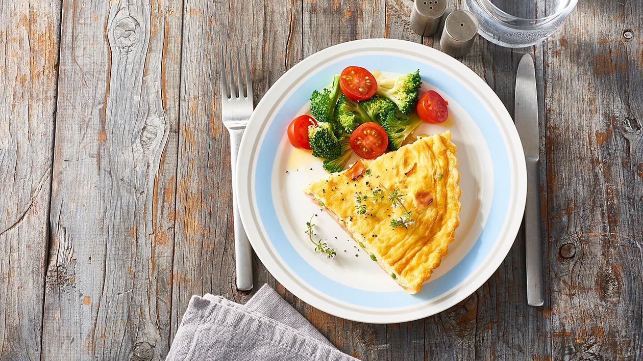Garden Pea and Ham Quiche – Recipe Garden Pea and Ham Quiche – Recipe