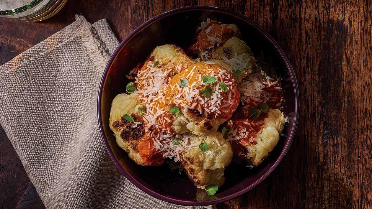 Pan Fried Cauliflower Romesco – Recipe Pan Fried Cauliflower Romesco – Recipe