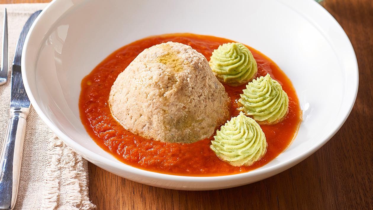 Puréed meal: Chicken Ratatouille – Recipe Puréed meal: Chicken Ratatouille – Recipe