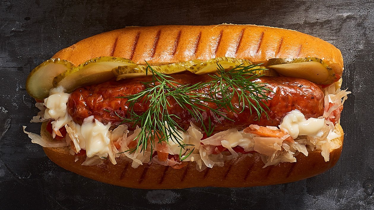 Sauerkraut Hotdog – Recipe | Unilever Food Solutions