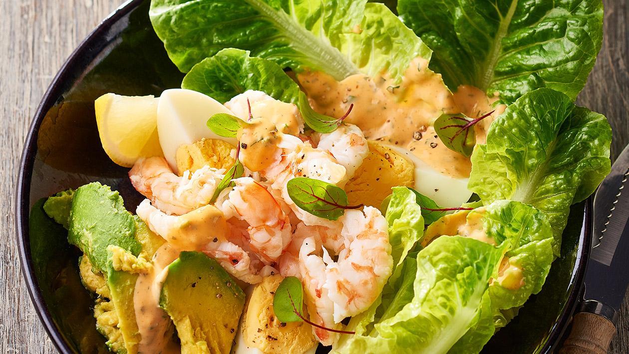 Shredded Prawn Louie – Recipe Shredded Prawn Louie – Recipe