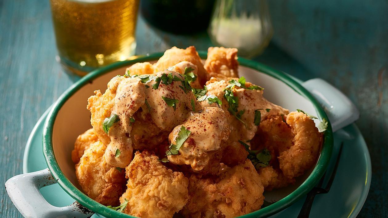 Southern Fried Cauliflower – Recipe Southern Fried Cauliflower – Recipe