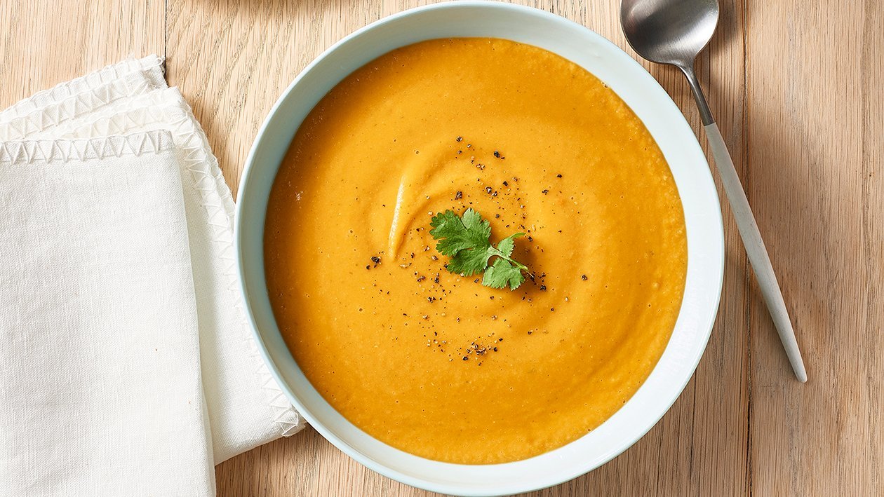Sweet Potato & Lentil Soup – Recipe Sweet Potato & Lentil Soup – Recipe
