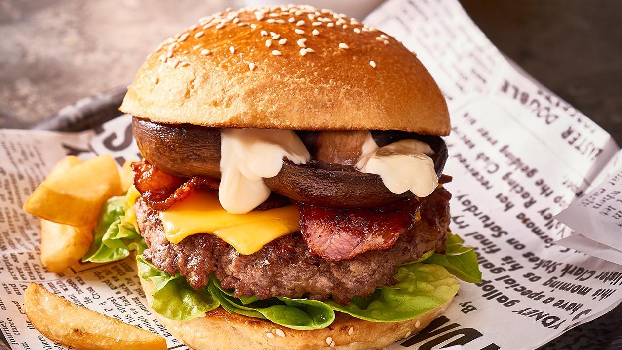 Truffle Burger – Recipe Truffle Burger – Recipe