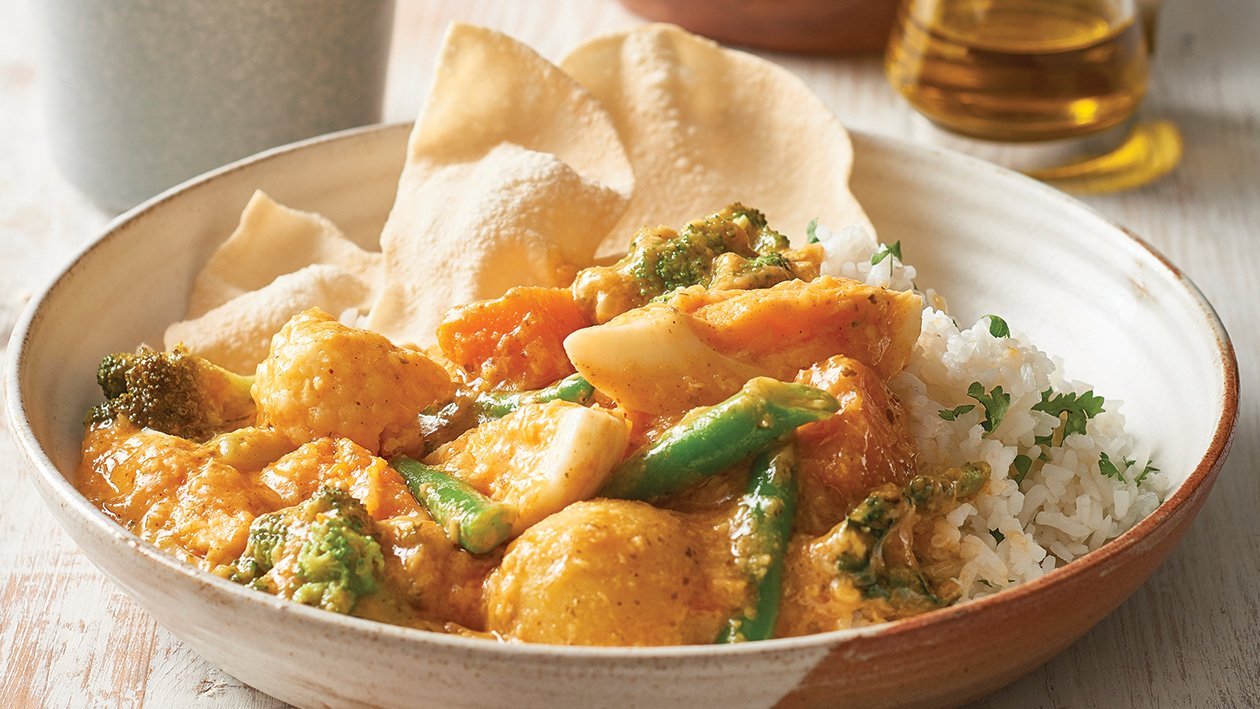 Vegetable and Egg Korma Curry Recipe Unilever Food Solutions