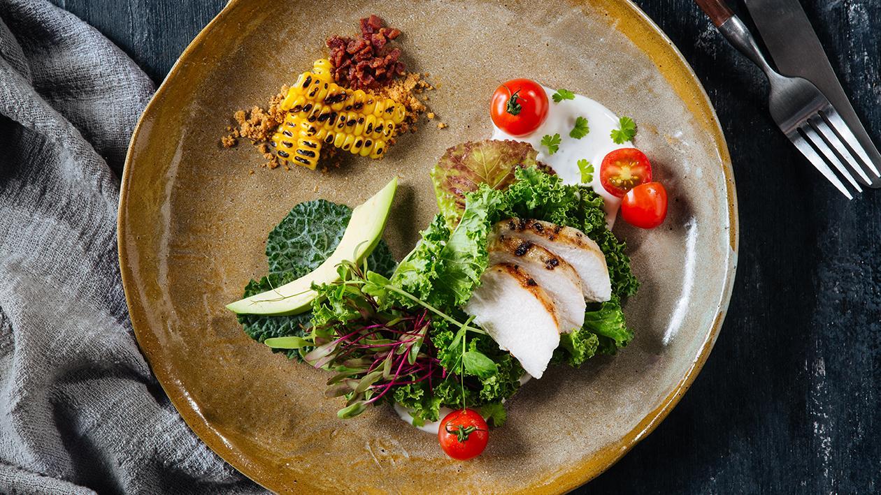 Barbecue Chicken Cobb Salad Barbecue Chicken Cobb Salad