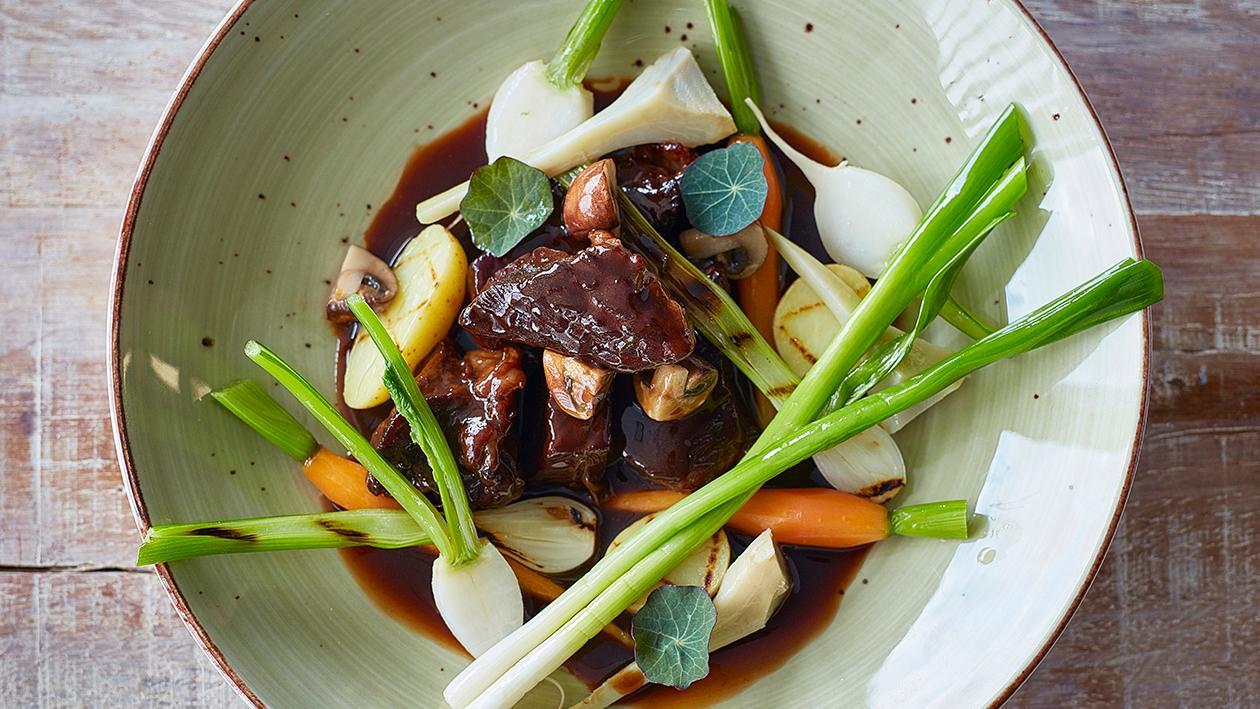 Beef Bourguignon with Dark Chocolate Beef Bourguignon with Dark Chocolate