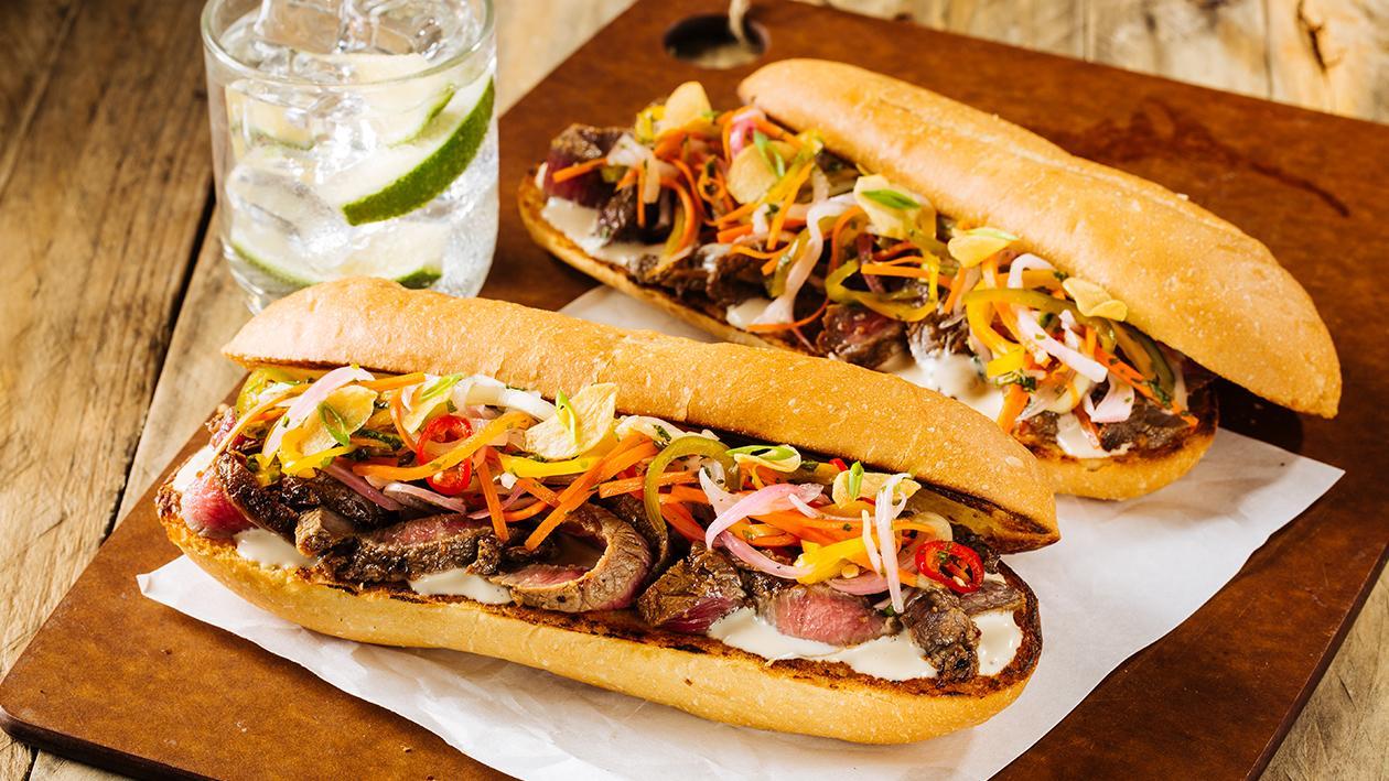 Beef Tapa Banh Mi Beef Tapa Banh Mi