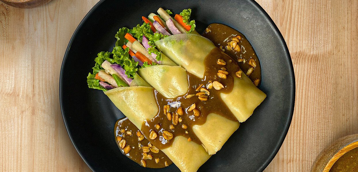 Fresh Ube Lumpia Fresh Ube Lumpia
