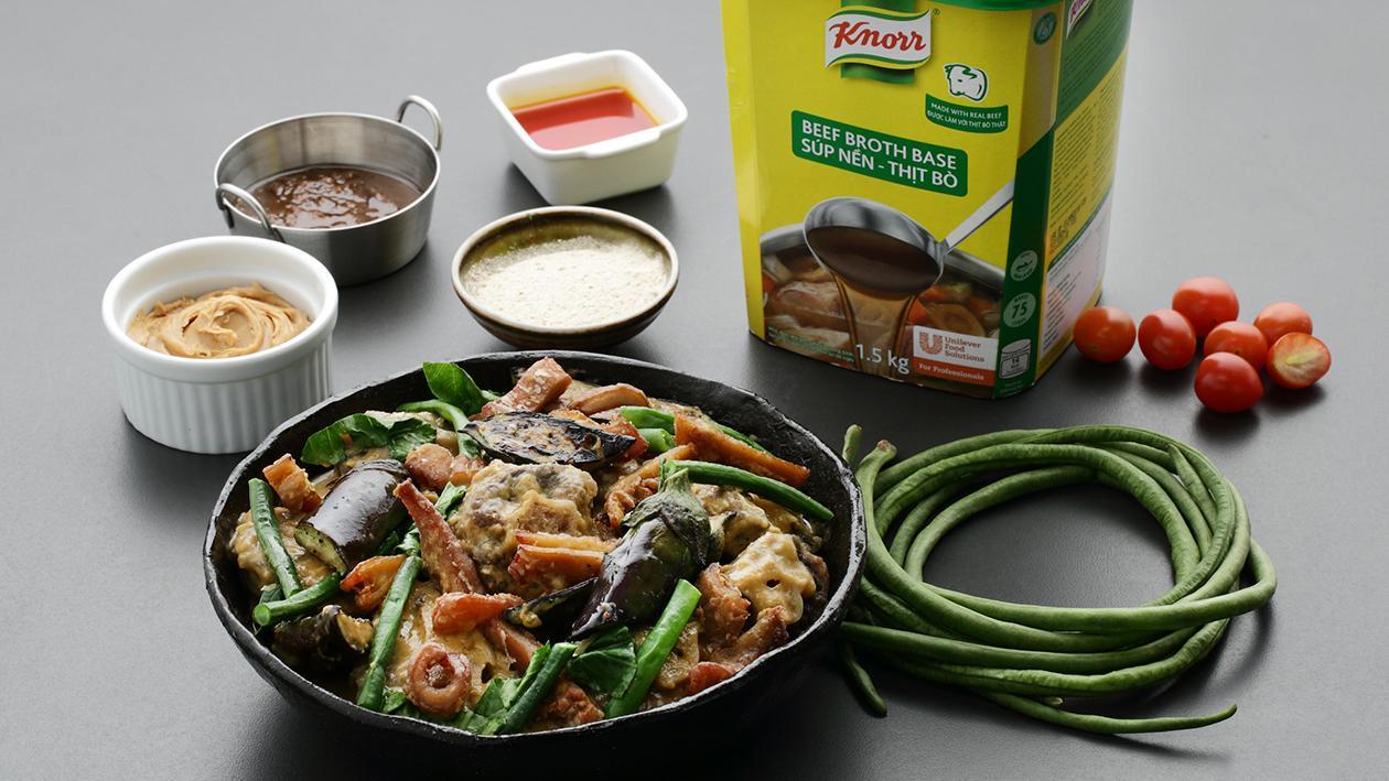 Kare-Kare with Bagoong Salad Kare-Kare with Bagoong Salad