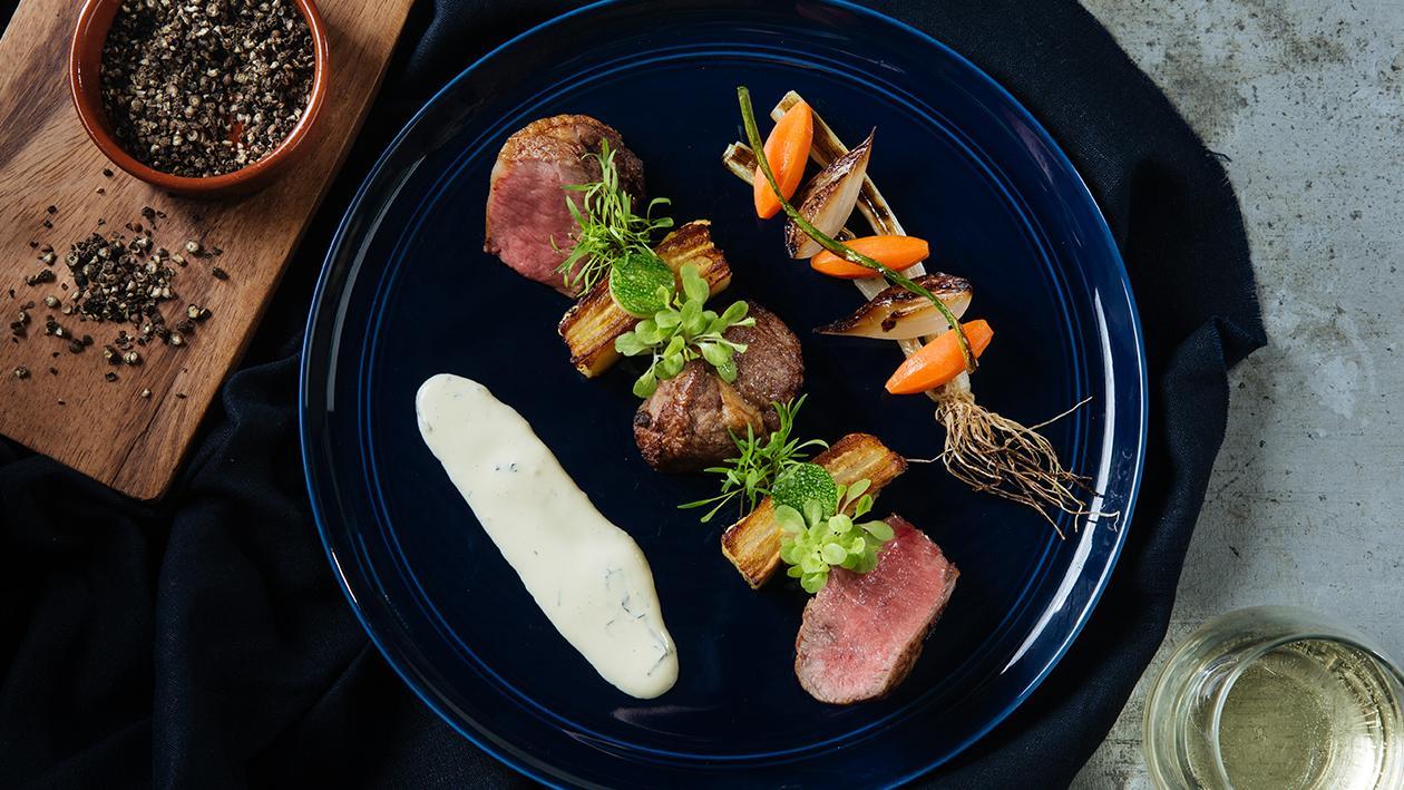 Lamb with Sauce Paloise Lamb with Sauce Paloise