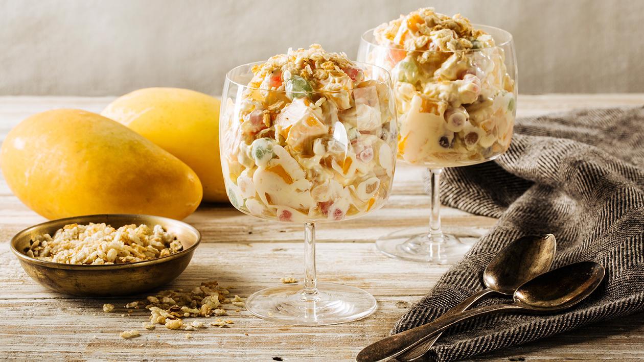 Mango Lychee Tapioca Cream Recipe Mango Lychee Tapioca Cream Recipe