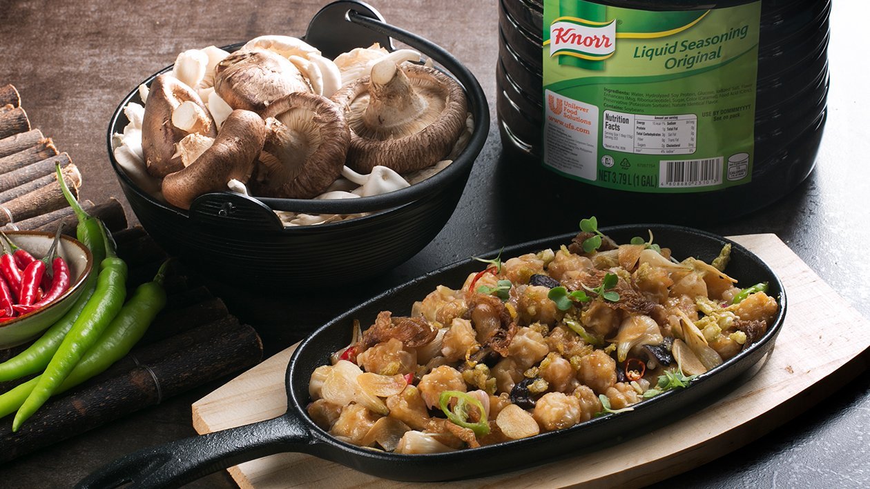 Mushroom and Tofu Sisig | Unilever Food Solutions