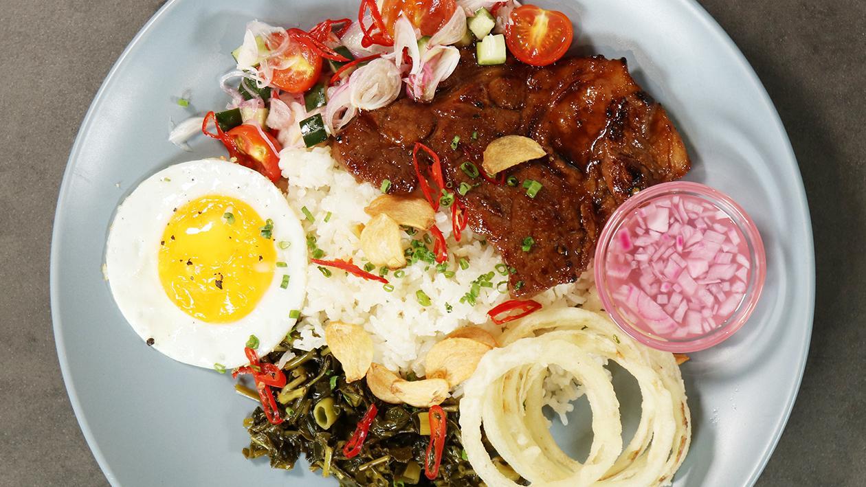 Pork Steak Tapsilog Pork Steak Tapsilog