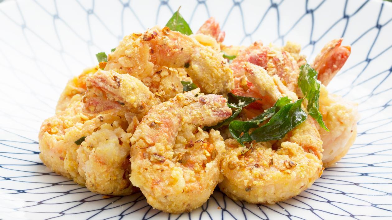 Salted Egg Shrimp Poppers Unilever Food Solutions