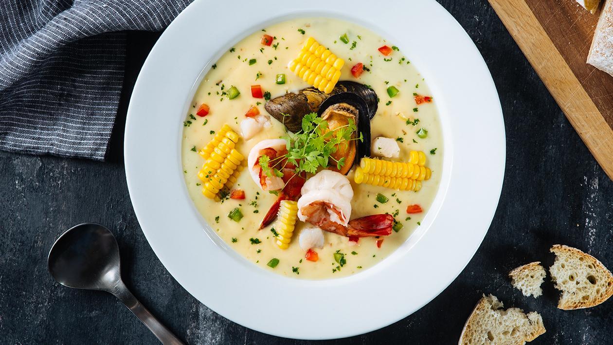 Seafood and Corn Chowder Seafood and Corn Chowder